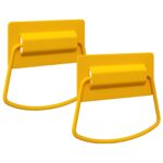 vidaXL Rukoväte na kuchyňu 2 pcs Horčicová 85 x 45 mm Kov – Obrázok 2