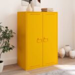 vidaXL Rukoväte na kuchyňu 2 pcs Horčicová 85 x 45 mm Kov – Obrázok 4