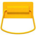 vidaXL Rukoväte na kuchyňu 2 pcs Horčicová 85 x 45 mm Kov – Obrázok 5
