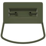 vidaXL Rukoväte na kuchyňu 2 pcs Olivová zelená 85 x 45 mm Kov – Obrázok 6