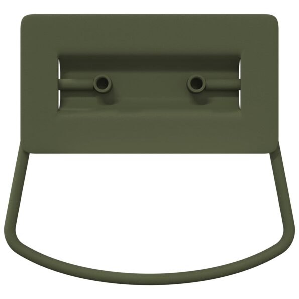 vidaXL Rukoväte na kuchyňu 2 pcs Olivová zelená 85 x 45 mm Kov – Obrázok 6