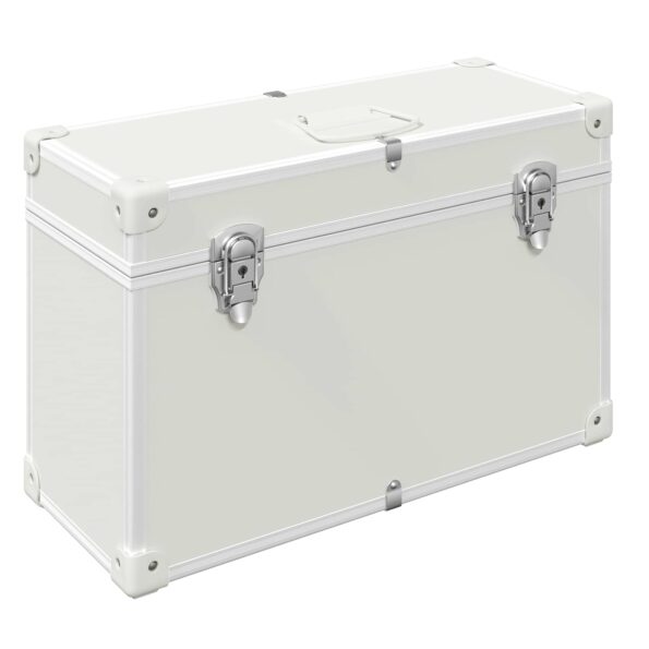 vidaXL Rukoväte na kuchyňu 2 pcs Biela 85 x 45 mm Kov – Obrázok 3