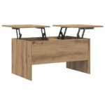 vidaXL Konferenčný stolík Remeselný dub 102 x 50,5 x 46,5 cm – Obrázok 5