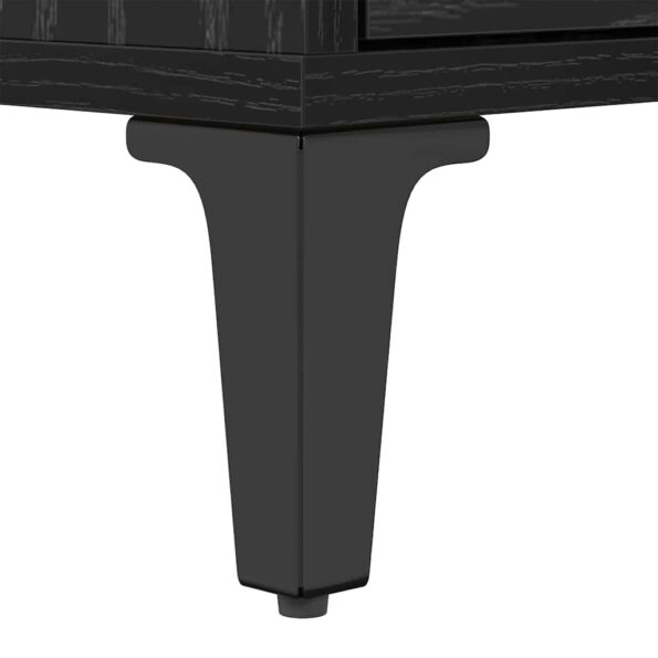 vidaXL TV skrinka Čierny dub 150 x 30 x 44.5 cm Kompozitné drevo – Obrázok 10