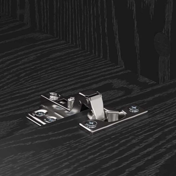 vidaXL TV skrinka Čierny dub 150 x 30 x 44.5 cm Kompozitné drevo – Obrázok 9