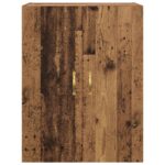 vidaXL Nástenná skrinka Staré drevo 69.5 x 34 x 90 cm Kompozitné drevo – Obrázok 6