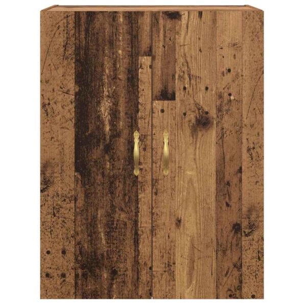 vidaXL Nástenná skrinka Staré drevo 69.5 x 34 x 90 cm Kompozitné drevo – Obrázok 6