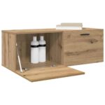 vidaXL Nástenná skrinka Nástenný dub artisan 100 x 36.5 x 35 cm – Obrázok 3