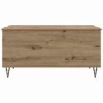 vidaXL Konferenčný stolík dub artisan 90 x 44.5 x 45 cm – Obrázok 6