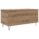 vidaXL Konferenčný stolík dub artisan 90 x 44.5 x 45 cm – Obrázok 8