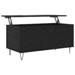 vidaXL Konferenčný stolík Čierny dub 90 x 44.5 x 45 cm – Obrázok 5