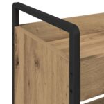 vidaXL Kuchynský vozík dub artisan 70 x 30 x 82 cm Kompozitné drevo – Obrázok 9
