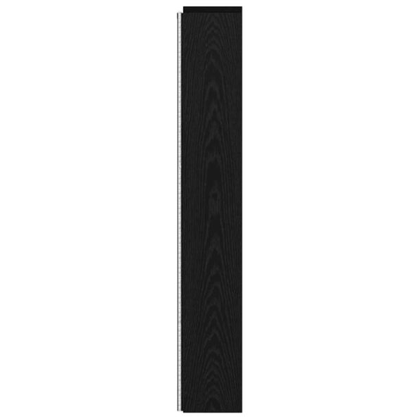 vidaXL Čelo postele skrinka Čierny dub Kompozitné drevo – Obrázok 6