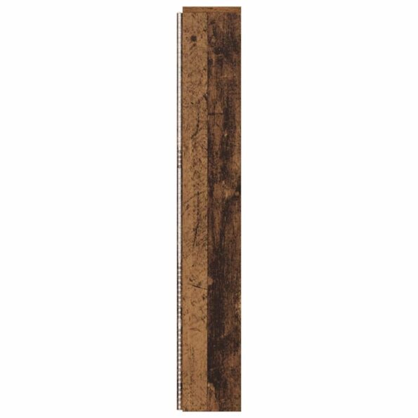 vidaXL Čelo postele skrinka Staré drevo 180 x 17 x 104.5 cm – Obrázok 6
