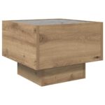 vidaXL Konferenčný stolík dub artisan 40 x 40 x 30 cm Kompozitné drevo – Obrázok 10