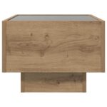 vidaXL Konferenčný stolík dub artisan 40 x 40 x 30 cm Kompozitné drevo – Obrázok 9