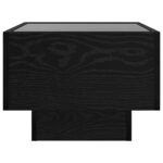 vidaXL Konferenčný stolík Čierny dub 40 x 40 x 30 cm Kompozitné drevo – Obrázok 9