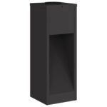 vidaXL Solárna LED chodníková lampa 2 pcs Čierna – Obrázok 4