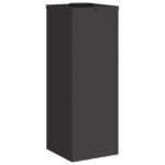 vidaXL Solárna LED chodníková lampa 2 pcs Čierna – Obrázok 8