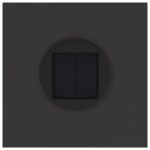 vidaXL Solárna LED chodníková lampa 2 pcs Čierna – Obrázok 9