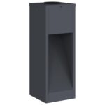 vidaXL Solárna LED chodníková lampa 2 pcs Antracit – Obrázok 4