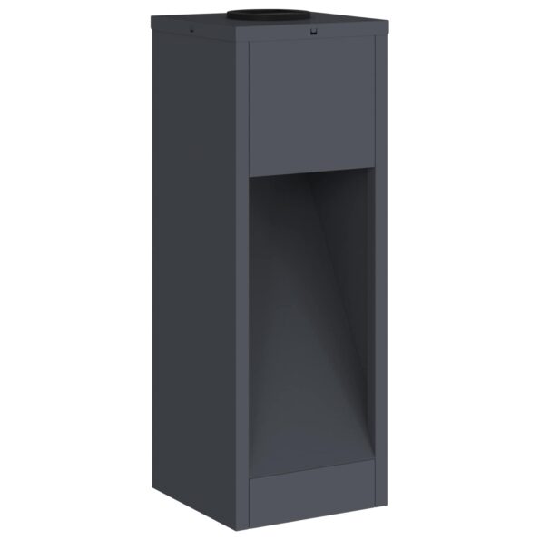 vidaXL Solárna LED chodníková lampa 2 pcs Antracit – Obrázok 4