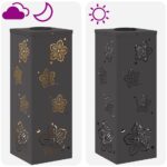 vidaXL Solárne LED svetlo na chodník 2 pcs Čierna – Obrázok 13