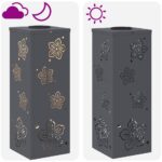 vidaXL Solárne LED svetlo na chodník 2 pcs Antracit – Obrázok 13