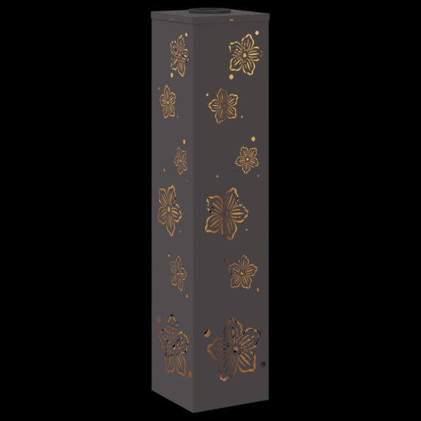 vidaXL Solárne LED svetlo na chodník 2 pcs Čierna – Obrázok 12