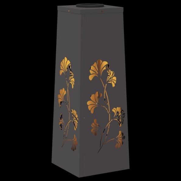 vidaXL Solárne LED svetlo na chodník 2 pcs Čierna – Obrázok 12