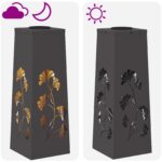 vidaXL Solárne LED svetlo na chodník 2 pcs Čierna – Obrázok 13