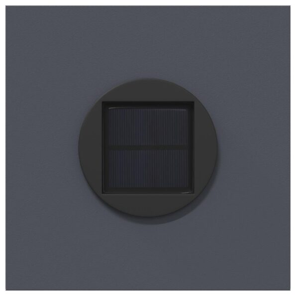 vidaXL Solárne LED svetlo na chodník 2 pcs Antracit – Obrázok 7
