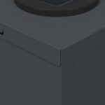 vidaXL Solárne LED svetlo na chodník 2 pcs Antracit – Obrázok 10