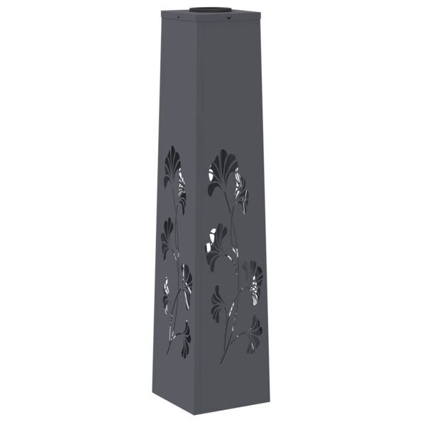 vidaXL Solárne LED svetlo na chodník 2 pcs Antracit – Obrázok 4