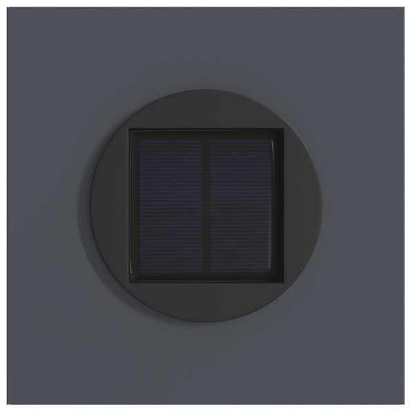 vidaXL Solárne LED svetlo na chodník 2 pcs Antracit – Obrázok 7