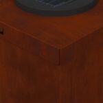 vidaXL Solárne LED svetlo na chodník 2 pcs Cortenová oceľ – Obrázok 11