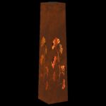 vidaXL Solárne LED svetlo na chodník 2 pcs Cortenová oceľ – Obrázok 13