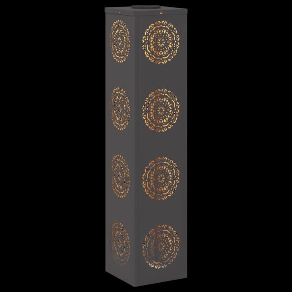 vidaXL Solárne LED svetlo na chodník 2 pcs Čierna – Obrázok 12