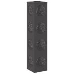 vidaXL Solárne LED svetlo na chodník 2 pcs Čierna – Obrázok 4