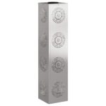 vidaXL Solárne LED svetlo na chodník 2 pcs Nerezová oceľ Nerezová oceľ – Obrázok 4