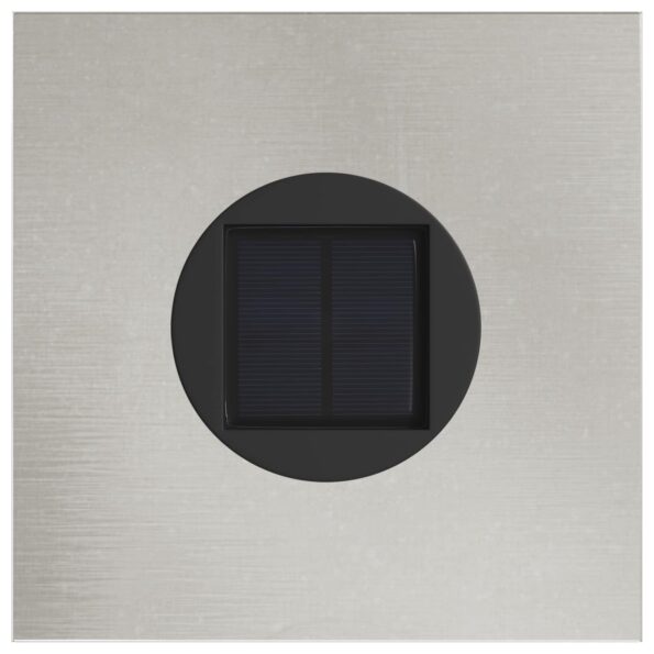 vidaXL Solárne LED svetlo na chodník 2 pcs Nerezová oceľ Nerezová oceľ – Obrázok 7