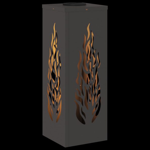 vidaXL Solárne LED svetlo na chodník 2 pcs Čierna – Obrázok 12