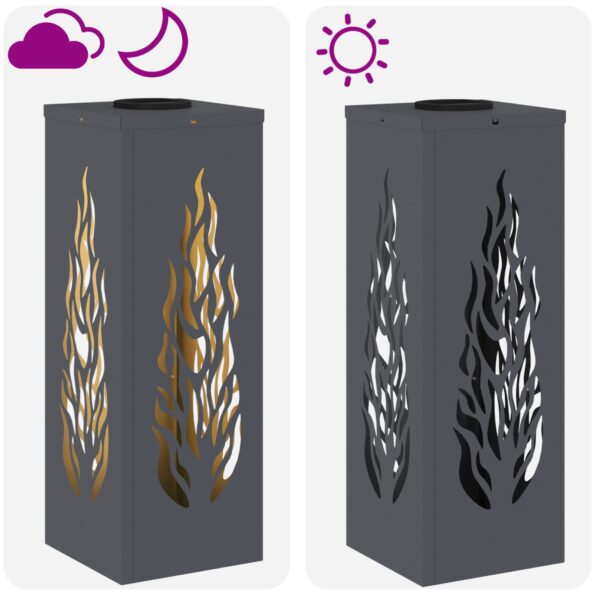 vidaXL Solárne LED svetlo na chodník 2 pcs Antracit – Obrázok 13