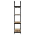 vidaXL Regál na knihy dub artisan 80 x 30 x 146 cm Kompozitné drevo – Obrázok 6