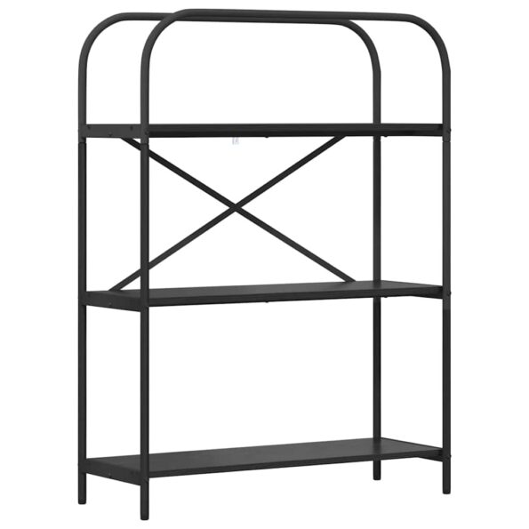 vidaXL Regál na knihy Čierny dub 80 x 30 x 109 cm Kompozitné drevo – Obrázok 2