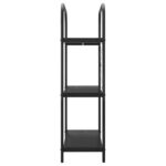 vidaXL Regál na knihy Čierny dub 80 x 30 x 109 cm Kompozitné drevo – Obrázok 6