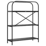 vidaXL Regál na knihy Čierny dub 80 x 30 x 109 cm Kompozitné drevo – Obrázok 7