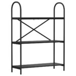 vidaXL Regál na knihy Čierny dub 80 x 30 x 109 cm Kompozitné drevo – Obrázok 2