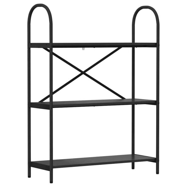 vidaXL Regál na knihy Čierny dub 80 x 30 x 109 cm Kompozitné drevo – Obrázok 2