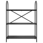 vidaXL Regál na knihy Čierny dub 80 x 30 x 109 cm Kompozitné drevo – Obrázok 5